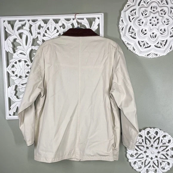 Vintage Lands' End Utility Barn Chore Coat Petite - Picture 5 of 10